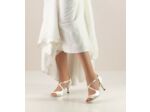 Mable - Chaussures de Mariage Ouverte en Satin Blanc - Nueva Epoca