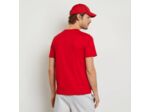 T-Shirt uni Eden Park rouge en coton