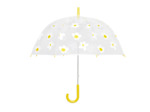 PARAPLUIE FLEURS BLANCHES ADULTE