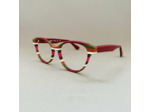 Lunettes de Vue De la Marque Wissing Modèle 2808 Coloris Bordeau-Multicouleurs – Monture Unique