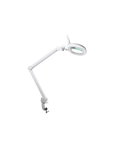 Lampe loupe LED avec pince