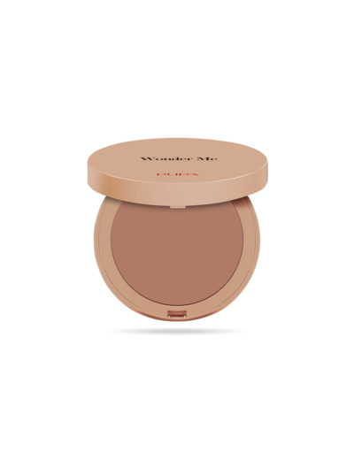 Wonder Me Bronzer Poudre visage bronzant perfection instantanée 001 Light Pupa-Algue Marine.