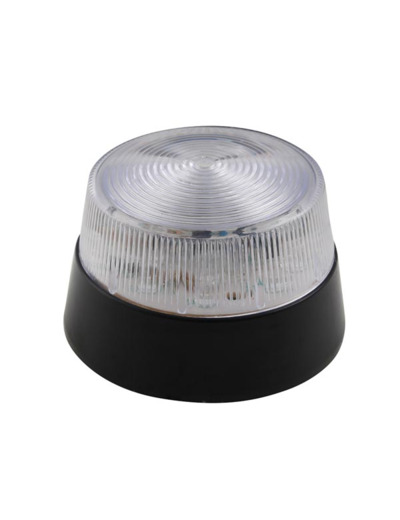 Flash clignotante LED blanche 12vdc