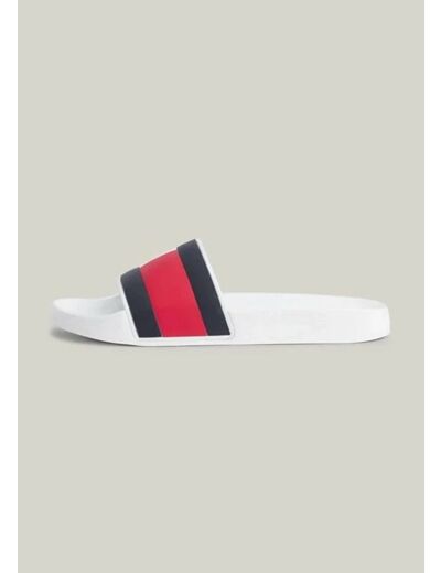 Claquettes Tommy Hilfiger blanches