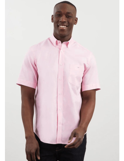 Chemise manches courtes Eden Park rose