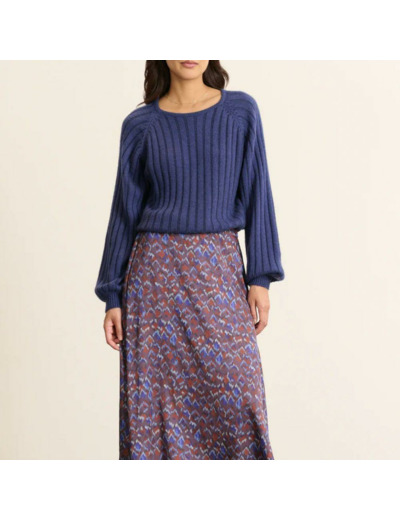 PULL TIMOTHE MARINE - GARANCE