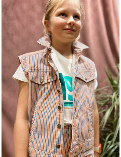 VESTE SANS MANCHE DJANGO - ARSENE ET LES PIPELETTES