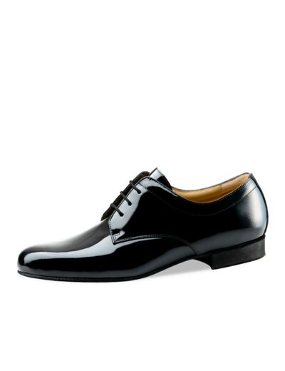 Arezzo 28012 - Chaussures de danse noires pour homme en cuir verni ou cuir mat - Werner Kern