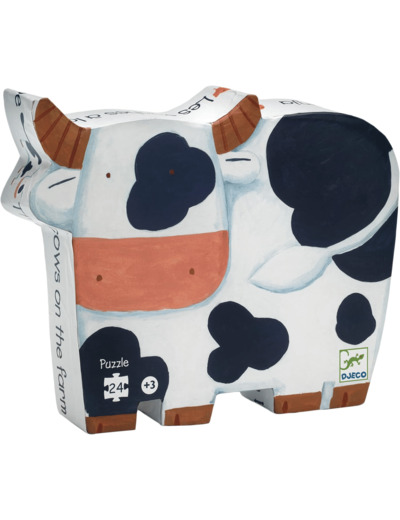 Djeco  Puzzle - Silhouette Vaches