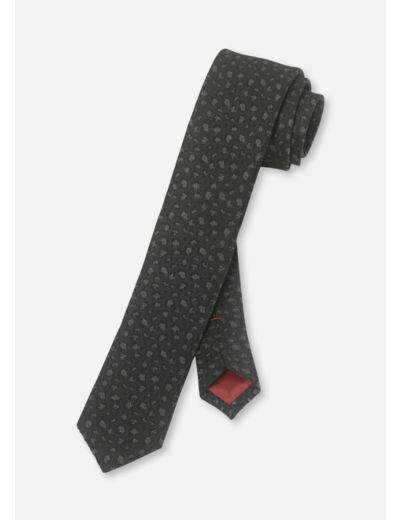 Cravate à motifs OLYMP noire