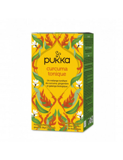 Tisane curcuma BIO PUKKA