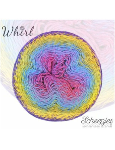 765 - Scheepjes WHIRL 1x1000m - Lemon cassis Cream