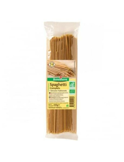 SPAGHETTI COMPLETS 500G BONNETERRE - Abc Bio