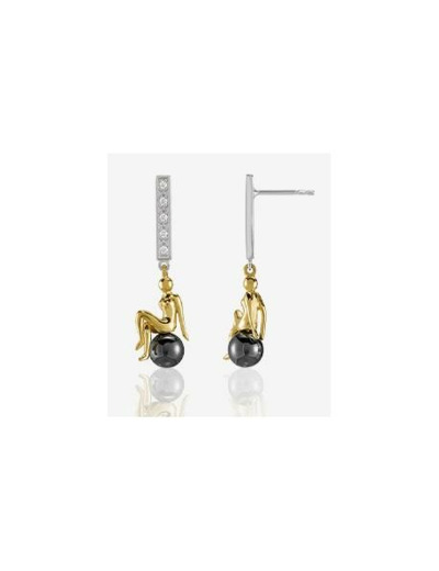 Boucles d'oreilles argent JOURDAN - Magie d'Or