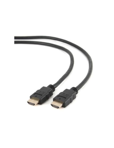 Cordon HDMI High Speed with ethernet 2.0 – CU – 4K à 60 Hz – Noir – 1 m