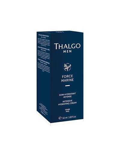 Soin hydratant intense visage Thalgo Men -Algue Marine.