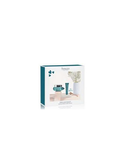 coffret visage spiruline boost Thalgo-Algue Marine.