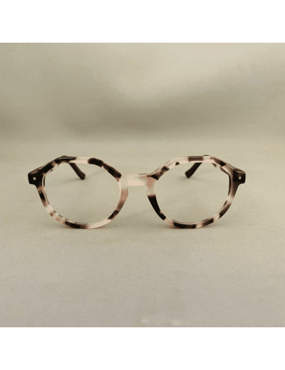 Lunettes de Vue Enfants Preppy 1 de la Marque Very French Gangster Coloris Ecaille Rose Pâle