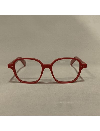 Lunettes De Vue Francis Pradines Modèle Halles Coloris Rouge