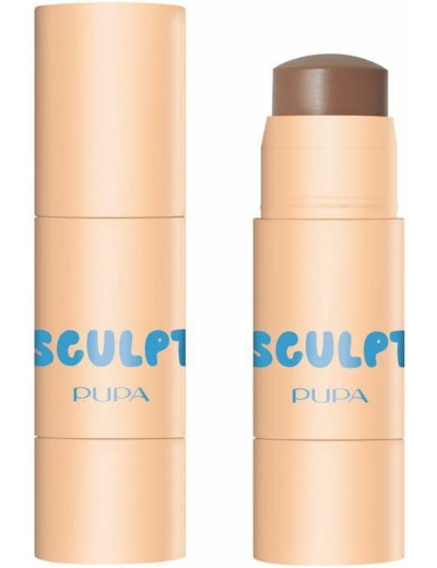 Stick  Sculpt Stick Contouring Fair Medium 001Pupa;Algue Marine.