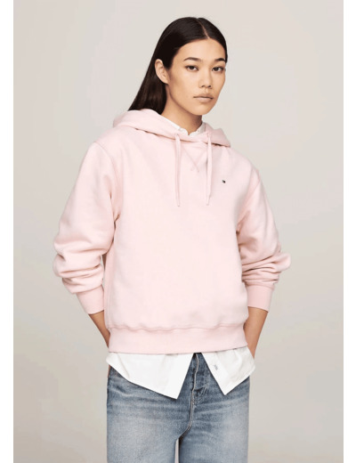 Sweat à capuche Tommy Hilfiger rose