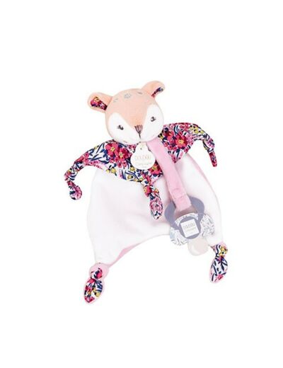 Doudou attache sucette Faon - BOH'AIME - 20 cm DC4220