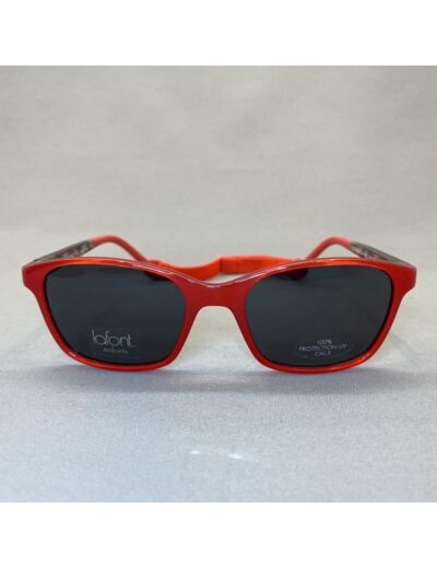 Lunettes de Soleil Equinoxe De la Marque Lafont Enfants Coloris Rouge