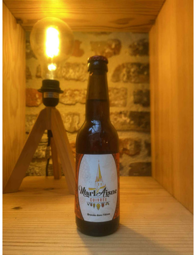 Bière MarlAinse cuivrée