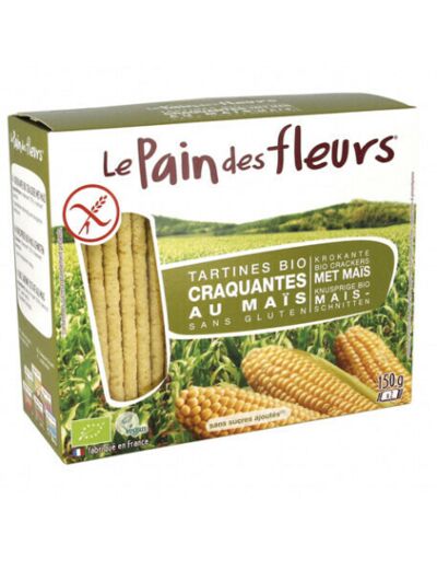 Le pain des fleurs craquantes maïs 150g