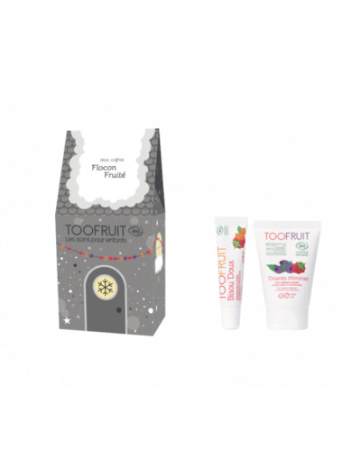 Coffret Crème mains et baume lèvre BIO Toofruit-Algue Marine.