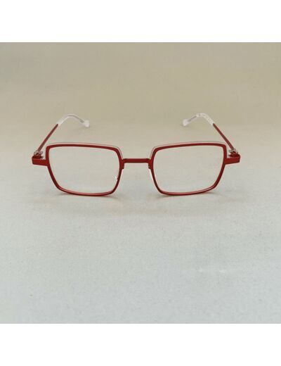 Lunettes De Vue De Stijl Modèle Huub Coloris Rouge Gris