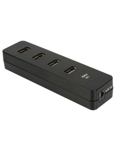 CHARGEUR avec BARRETTE D'ALIMENTATION USB - 4 PORTS - avec ADAPTATEUR ET ADAPTATEUR AUTOMOBILE DE 100-240V