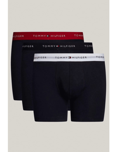 Lot de 3 boxers Tommy Hilfiger marine