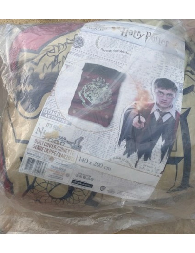 COUETTE IMPRIMEE HARRY POTTER