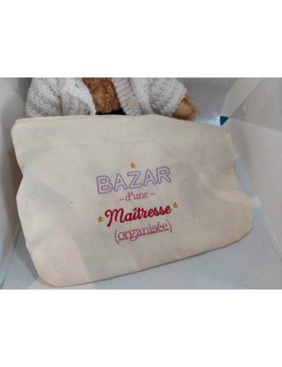 Trousse "bazar de maitresse" - année 2023 - les créations de marele - Tergnier