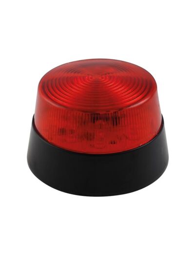 Flash clignotant à LED rouge 12vdc