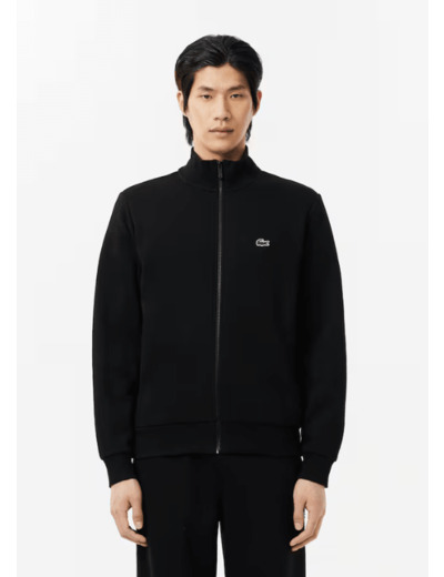 Sweat zippé Lacoste noir