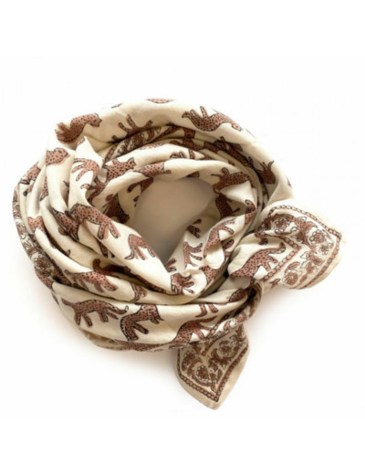 BIG FOULARD LATIKA BENGALE LATTE