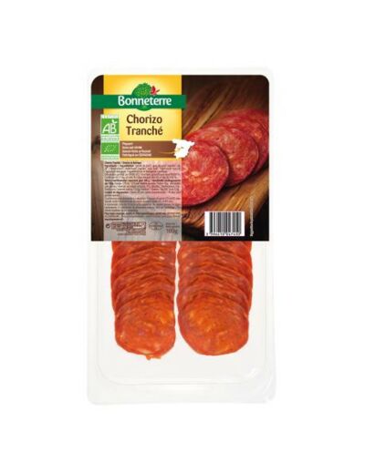 Chorizo en tranches 100g - Abc Bio