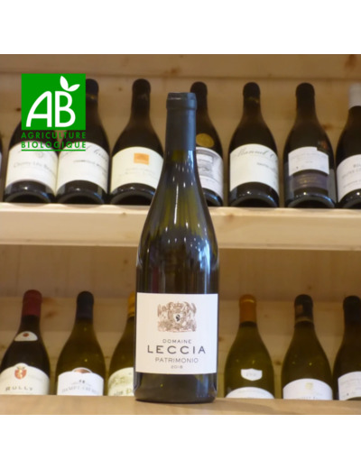 Patrimonio blanc Domaine Leccia 2018