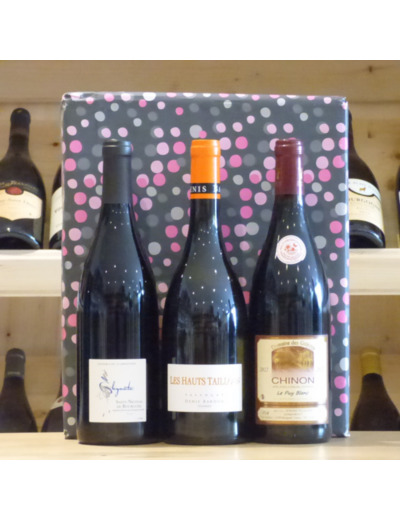 Coffret Trio vins du Val de Loire