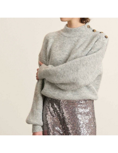 PULL KIMBO GRIS - GARANCE