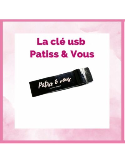 Clé usb Patiss & vous 4go - Patiss&vous