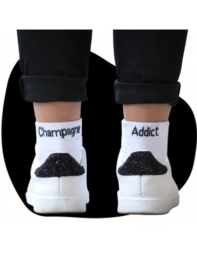 Chaussettes Dépareillées Klak - Champagne Addict - Jolie-Môme Guise