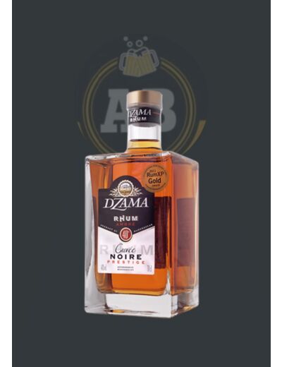 RHUM AMBRE DZAMA CUVEE NOIRE PRESTIGE 70cl 40°