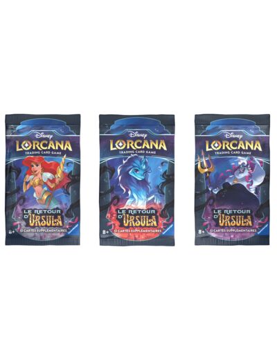 Booster Lorcana Set 4 - Le retour d'Ursula