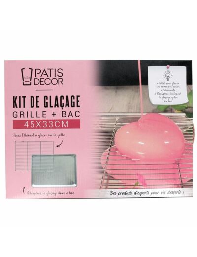 Kit Glacage grille et bac - Pâtiss & vous