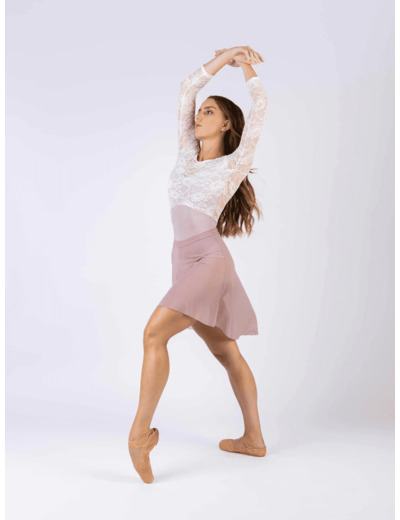 Jupe Mesh - Lilas - Mara Dancewear