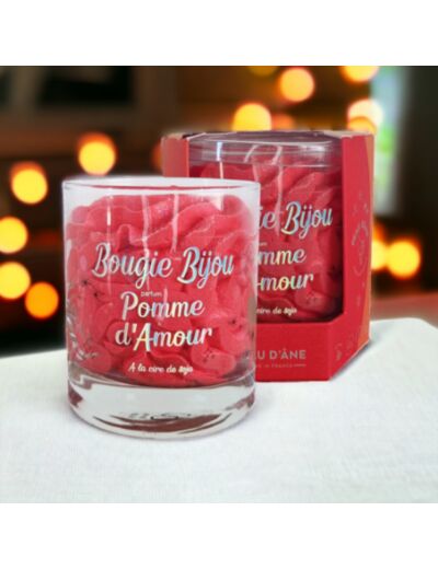 Bougie Bijou Pomme d'amour - Peau d'Ane - Jolie Môme - Guise