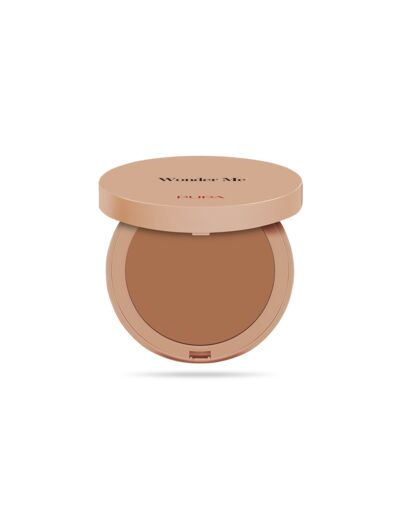 Wonder Me Bronzer Poudre visage bronzant perfection instantanée 001 Light Pupa-Algue Marine.